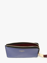 Kaarthouder Origami Leder Lancel Blauw origami A13422-vue-porte